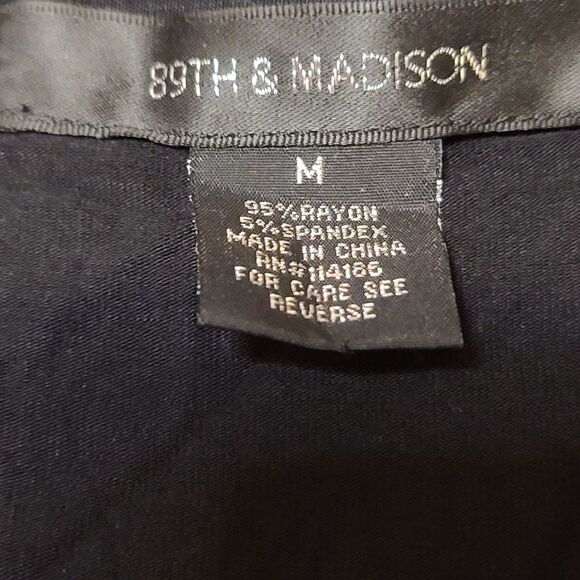 Black Sequin Tank Medium 89th & Madison - Picture 5 of 5